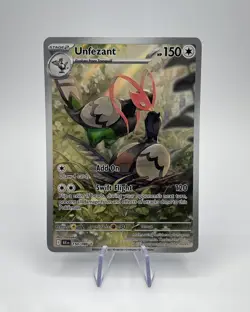 Pokemon TCG Unfezant Illustration Rare Black Bolt 150/086 NM - Image 1
