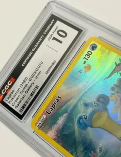 Pokemon TCG Lapras GG05/GG70 Crown Zenith: Galarian Gallery Holo CGC 10 - Image 4