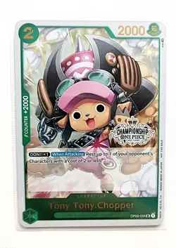 Tony Tony.Chopper Store Championship Participation OP02-034 - One Piece - Image 1