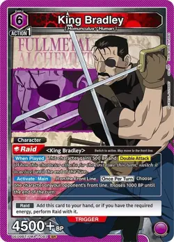 King Bradley Foil - UE09BT/FMA-1-093 NM - Union Arena - Image 1