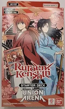 UNION ARENA TCG: Rurouni Kenshin Starter Deck Bundle English Ver. - Image 1