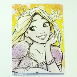 Rapunzel Weiss Schwarz Disney Blau DSY/01B-021 B BR Gold Foil - Image 1