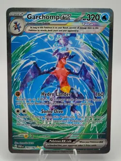 Pokemon Garchomp EX SV04 Paradox Rift 245/182 Holofoil Pokemon Card - Image 1