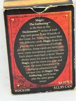 Magic the Gathering 4th Edition WOC6100 Starter Deck 60 Cards With Rules - Image 3