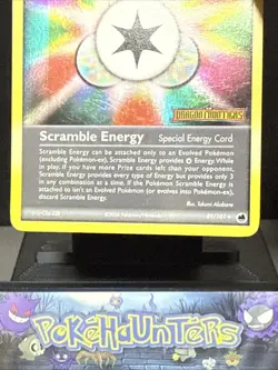 Pokemon Card Scramble Energy 89/101 EX Dragon Frontiers Stamped Reverse Holo LP - Image 3