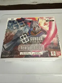 GUNDAM TCG CARD GAME Newtype Rising Booster Box GD01 English NEW SEALED USA - Image 2