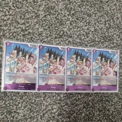 Foxy OP07-071 R 500 Years Into The Future One Piece Card x4 playset - Image 1