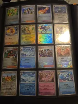 Pokemon Prismatic Evolutions Card Lot 76X Ships With Penny Sleeves No Binder - Image 2