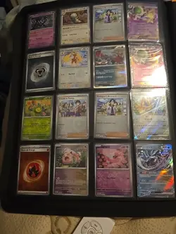 Pokemon Prismatic Evolutions Card Lot 76X Ships With Penny Sleeves No Binder - Image 5