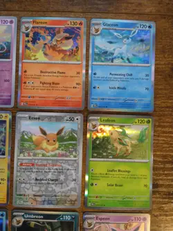 All Holo Eeveelutions 9 Card Lot - Pokemon Eevee Holos Umbreon Sylveon Glaceon - Image 2