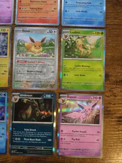 All Holo Eeveelutions 9 Card Lot - Pokemon Eevee Holos Umbreon Sylveon Glaceon - Image 3