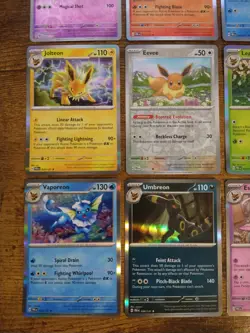 All Holo Eeveelutions 9 Card Lot - Pokemon Eevee Holos Umbreon Sylveon Glaceon - Image 4
