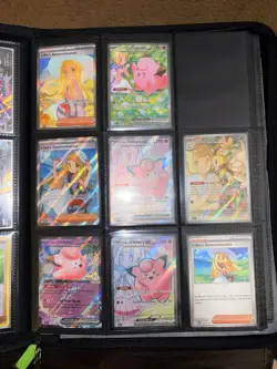 Lot Of Pokemon Cards TCG Lillie’s Clefairy Etc. Marnie, Misty (binder Included) - Image 1
