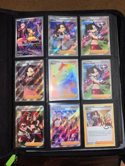 Lot Of Pokemon Cards TCG Lillie’s Clefairy Etc. Marnie, Misty (binder Included) - Image 2