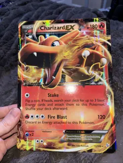 Charizard EX Flashfire Holo Ultra Rare Card 11/106 JUMBO - Image 1