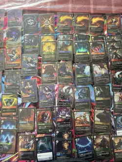 riftbound: league of legends tcg spiritforged Holo Card Lot Of 65 - Image 2