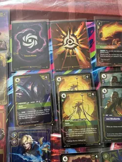 riftbound: league of legends tcg spiritforged Holo Card Lot Of 65 - Image 4