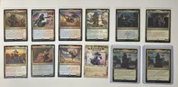 Magic The Gathering Outlaws of Thunder Junction 12 Card Lot NM - Image 1