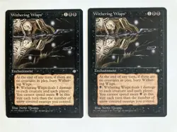 Withering Wisps (2) Ice Age NM MTG Magic the Gathering - Image 1