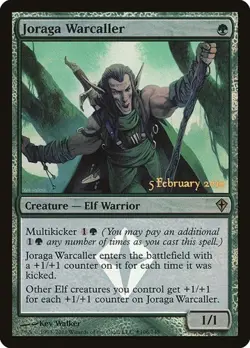 Joraga Warcaller - Foil Promo Worldwake LP MTG - Image 1