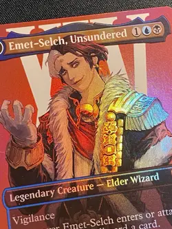 Emet-Selch, Unsundered Borderless Foil M 0394 Final Fantasy FIN MTG NM - Image 3