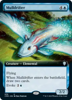 1x Mulldrifter ~ Extended Art NM-Mint, English Commander Legends MTG Magic - Image 1