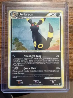 Pokemon TCG Call of Legends Umbreon Holo Card 22/95 Legends Series NEAR MINT - Image 1