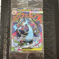 Pokemon TCG Mega Charizard X Ex Promo 023 Sealed Holo with Oricorio EX - Image 1