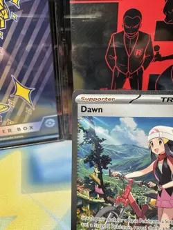 Pokemon Dawn Full Art Trainer Supporter Holo Me02 Phantasmal Flames 129/094 SIR - Image 3