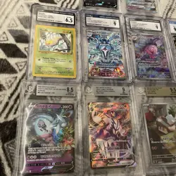 Pokemon Graded Card Lot of 10 - PSA/CGC/BGS English And Japanese - Image 4