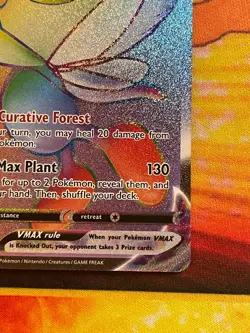 Celebi Vmax 199/198 Secret Rainbow Rare - Pokemon SWSH Chilling Reign - NM - Image 5
