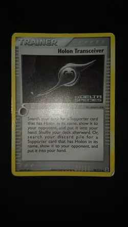 POKEMON HOLON TRANSCEIVER STAMPED EX DELTA SPECIES 98/113 ENG LP NO GOLD STAR - Image 1
