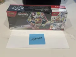 Pokemon TCG Prismatic Evolutions Booster Bundle + Surprise Box – Sealed In Hand - Image 1