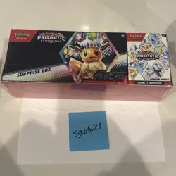Pokemon TCG Prismatic Evolutions Booster Bundle + Surprise Box – Sealed In Hand - Image 2