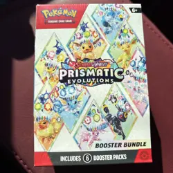 Pokemon: S&V Prismatic Evolutions Factory Sealed Booster Bundle Box - Image 1
