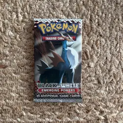 Pokemon Black & White Emerging Powers Booster Pack Cobalion w/ Case - Image 3