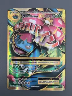 Pokemon XY Evolution Mega Venusaur Ex 100/108 - Image 1