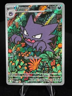 2025 Pokemon Haunter #027 MEP Black Star Promo - Image 1