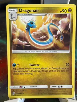 POKEMON DRAGONAIR 149/236 UNCOMMON UNIFIED MINDS NM CARD - Image 1