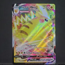 Pokemon TCG Pikachu VMAX Black Star Promo SWSH286 - Image 1