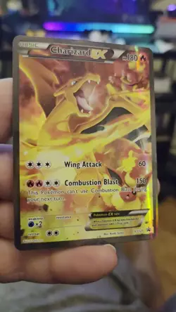 Pokemon TCG Charizard EX XY121 BLACK STAR PROMO Holo - Image 2