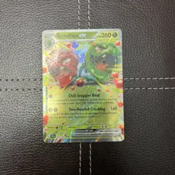 Pokemon TCG - Scovillain ex - 022/162 - S&V Temporal Forces - NM Double Rare - Image 1