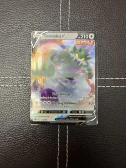 Pokemon TCG - Tornadus V - 124/198 - Chilling Reign - NM Ultra Rare (2021) - Image 1