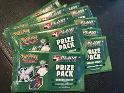 10x Play! Pokemon Prize Pack Series 8 *FACTORY SEALED* Promo NEW NM Lot of ten - Image 1