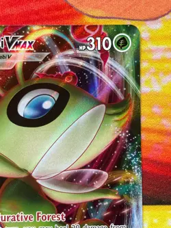 Celebi Vmax 008/198 Full Art Ultra Rare - Pokemon SWSH Chilling Reign - NM - Image 3