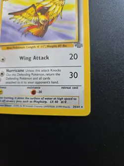 Pokemon TCG Pidgeot Jungle 24/64 Regular Unlimited Rare - Image 3