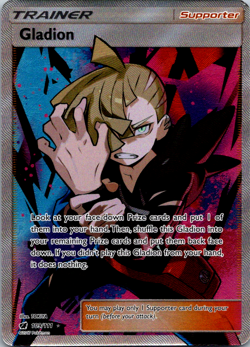 Gladion (Full Art) - 109/111 Ultra Rare Crimson Invasion NM Pokemon TCG - Image 1