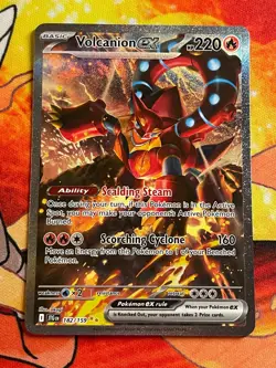 Volcanion ex 182/159 Special Illustration Rare SIR Pokemon SV09 Journey Together - Image 1
