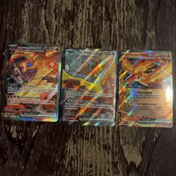 Pokemon Team Rocket's Moltres ALL 3 UPC Stamped PROMOS 229/182 208/182 031/182 - Image 1