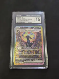 2025 POKEMON PRE EN-PRISMATIC EVOLUTIONS #161 UMBREON CGC GEM 10 - Image 5